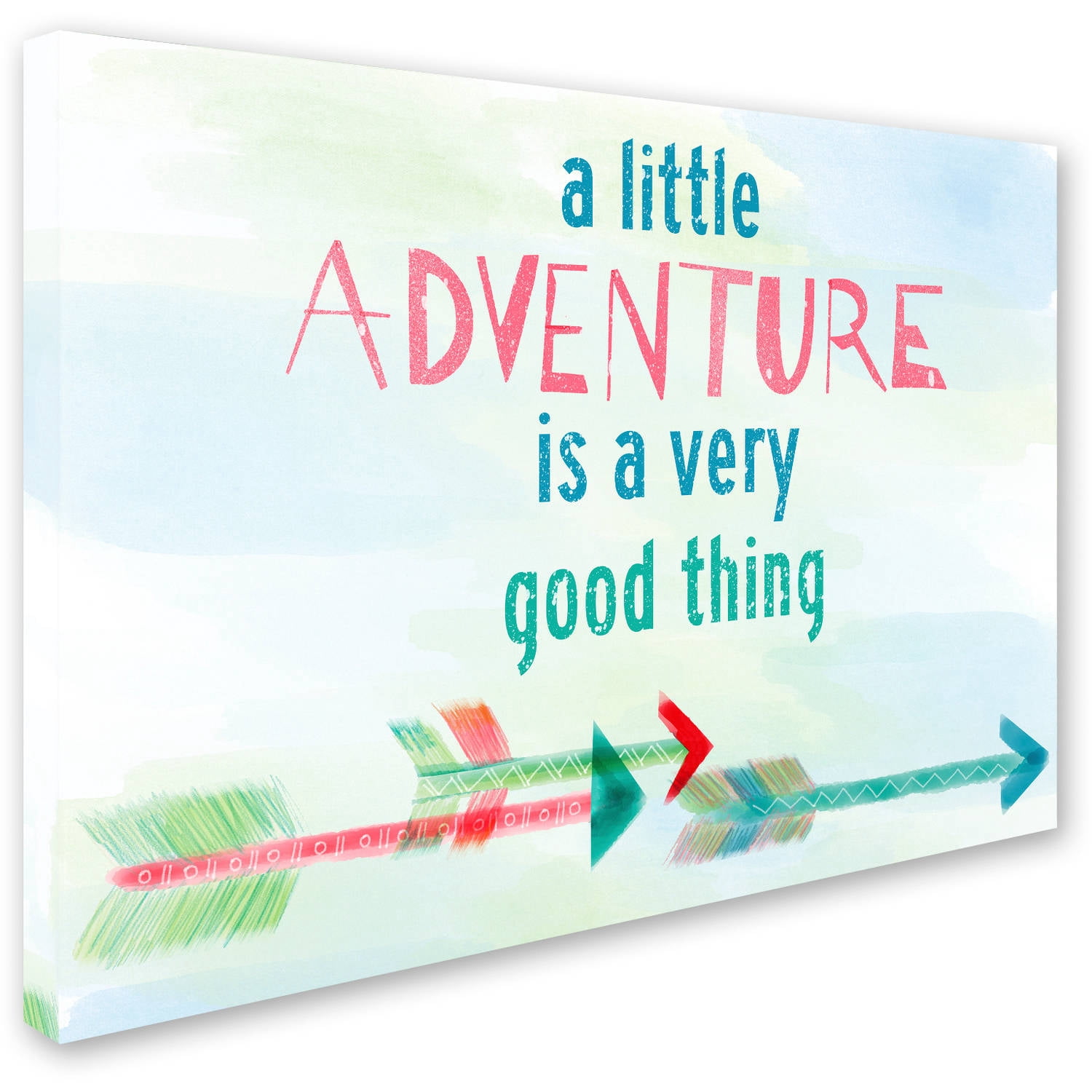 Trademark Fine Art "Adventure" Canvas Art by Lisa Powell Braun