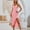 Pink, variant on ZZwxWA Womens Sexy Sleeveless V Neck Maxi Dress Side Split Ruffle Hem Backless Bodycon Formal Cocktail Party Dresses