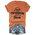 thumbnail image 1 of LUOGENLI T-shirts pour Femmes T-shirts Décontractés Col Rond Imprimé Lettre Manches Courtes T-shirts Graphiques pour Femmes Fête de la Saint-Patrick Orange TTTTG, 1 of 1