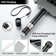 GJX 2026 New Long Range Red Laser Pointer,Laser Pointer High Power Pen,Red Pointer Rechargeable for Hiking,Cat Laser Toy Usb Charge