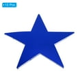 thumbnail image 3 of Uxcell 11" Star Cutouts, 12 Pack Star Cutout Double Printed Paper Stars for Classroom Decoration DIY Craft, Blue, 3 of 6