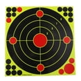 thumbnail image 4 of Objetivos de 20 hojas, fluorescente de salpicadura reactiva '' para entrenamiento de flecha de tiro shamjiam Blanco de papel de tiro, 4 of 9