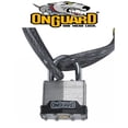 thumbnail image 2 of Cable Con Candado De llave OnGuard Acero Trenzado Recubierto Con Vinilo, 2 of 2