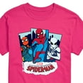 thumbnail image 2 of Marvel Your Friendly Neighborhood Spider-Man - Spider Suits - Adult Short Sleeve Graphic T-Shirt, 2 of 4