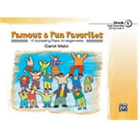 Alfred 00-21392 Famous & Fun Favorites- Book 1 - Music Book