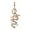 Color C, variant on Keychains Exquisite Metal Key Ornament Featuring Lustrous Pearls and for Everyday,4.3 cmx15 cm,Color A