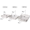 thumbnail image 3 of Casserole Dishes for Oven, Ceramic Bakeware Set of 4, Rectangular Baking Dish with Handles, Lasagna Pans for Cooking, Gratin, Roasting, Banquet and Daily Use (Kiln-Change White), 3 of 7