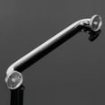 thumbnail image 6 of Bathroom Handicap Safety Grab Bar, 11.8 Inch Length, 0.7 Inch Diameter, Stainless Steel, 6 of 15