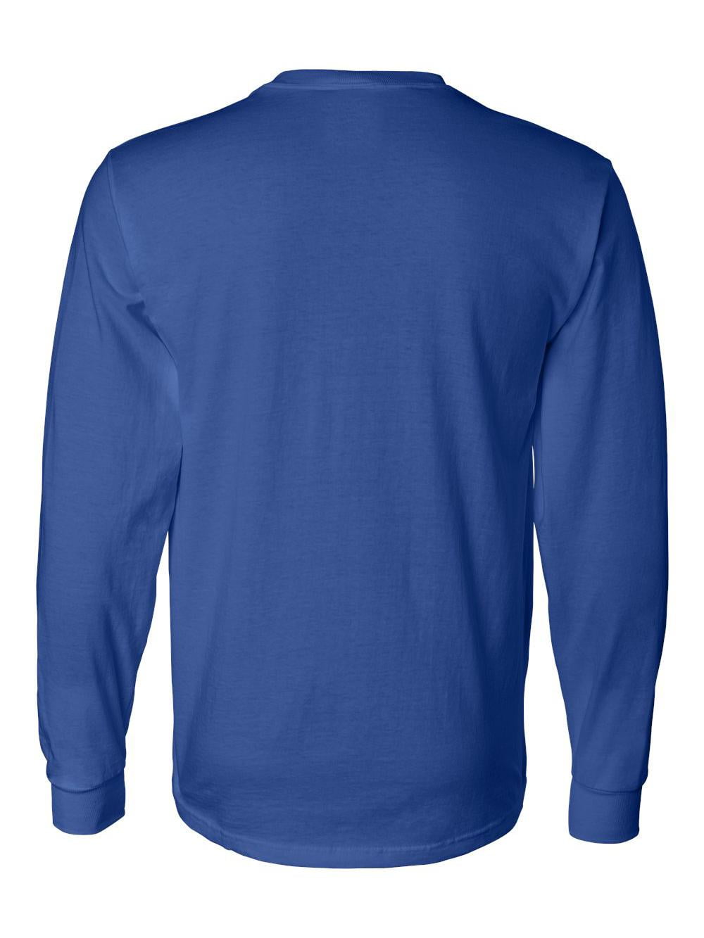 HD Cotton Long Sleeve T-Shirt - Walmart Business Supplies