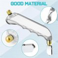thumbnail image 3 of 6 Pcs Grip Oil Feed Glass Cutter Stained Glass Supplies Cutters Tools and 2-6mm Replaceable Heads (Blue, White), 3 of 5