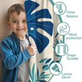 thumbnail image 3 of Blackout Kids Curtains,Tropical Palm Leaves in Hawaii Childrens Insulated Curtains Set Of 2,Bedroom Essentials,Toddler Room Decor 42x54in(106x137cm), 3 of 4