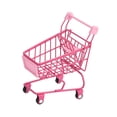 thumbnail image 3 of Chariot de Courses Miniature Jouet de Jeu de Rôle Boîtes de Rangement Cadeau pour Filles Rose Rouge, 3 of 8