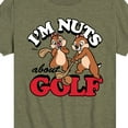 thumbnail image 3 of Disney - I'm Nuts About Golf - Toddler & Youth Short Sleeve Graphic T-Shirt, 3 of 5