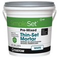 thumbnail image 1 of Building Products STTSW1-2 1 Gallon Thin Set Mortar, White, 1 of 1