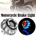 thumbnail image 4 of Angel Eye Flash Motorcycle Headlight Tail Brake Rear LED Motorbike Accessories U6E6, 4 of 8