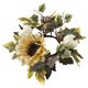 thumbnail image 2 of Flores artificiales de San Valentín, hojas de arce, velas, coronas con girasoles, velas de otoño, porta anillos para el Día de Acción de Gracias, mini velas artificiales de otoño para decoración de, 2 of 4