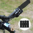 thumbnail image 3 of 4pcs Bicycle Handlebar Grips Silicone Nitrile Rubber Black Bike Handle Grips Cycling Handlebar Covers Accessories, 3 of 10