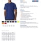 thumbnail image 2 of Jerzees Mueve la camiseta de gestión de humedad, negro XL Jerzees Camiseta de manga corta, 2 of 2