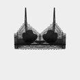 thumbnail image 2 of Agkizg Sheer Thin Wireless Push Up Bra Breathable Lightweights Soft Comfortable Everyday Wear Seamless Bralette (Women's or Women's Plus), 2 of 5