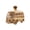 Bus 1, variant on Tiger Head Decanter 10.15oz, Clear Glass Liquor Bottle with Cork Stopper, Animal Head Spirit Bottle for Home Bar Decor & Gift