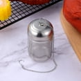thumbnail image 4 of Raindrops Stainless Steel Seasoning Ball Mesh Tea Filter Loose Tea Strainer Herb Spice Filter, 4 of 8