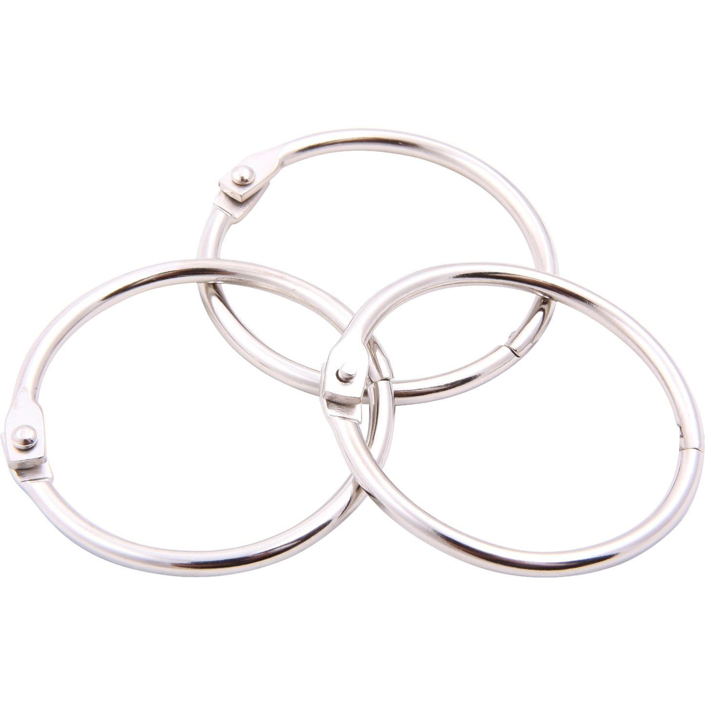 Hinged Metal Book Ring