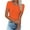 Orange, variant on Purple L WIZUTIZ Tops for Women up to 50% Off Cotton Blend Plus Cotton Linen Vintage Blouse Solid Ultra Soft Ladies Tshirts Casual Round Neck Tops Linen Plus Size Tee Fluffy Short Sleeve Tshirt Shirt