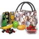 thumbnail image 3 of Fotbe Sea Shells Bolsa Térmica Portátil con Estampado, Bolsa de Entrega de Alimentos Aislada, Bolsa Reutilizable de Gran Capacidad para Comidas y Supermercado, 3 of 6
