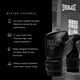 thumbnail image 3 of Guantes de entrenamiento Everlast Powerlock 2 Hook & Loop, 16 oz, azules, 3 of 7