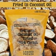 thumbnail image 4 of Keto-Friendly Pork Rinds (Loaded Baked Potato Flavor, 8oz Bag), Pork Crisps Artisan Fried in Coconut Oil, 4 of 9