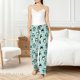 thumbnail image 4 of Fotbe Winter Skiing Penguin Pantalones de Pijama para Mujer, Pantalones de Dormir, Pantalones Pj con Cordón y Bolsillos-Small, 4 of 6