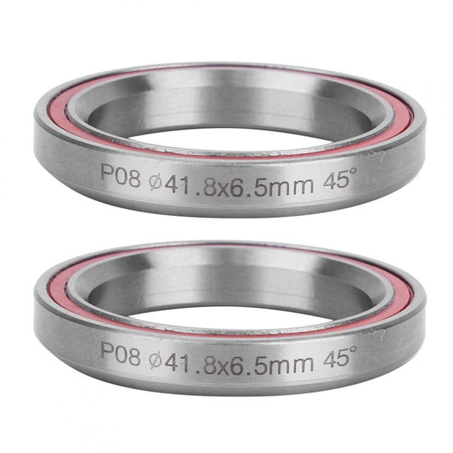 Headset Accessory,2PCS 41.8MM Heavy Duty Bicycle Headset Bike Stem Headset Highly Versatile