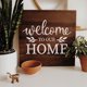 thumbnail image 5 of 2 plantillas autoadhesivas para serigrafía con el mensaje "Bienvenido a nuestro HOGAR". Plantillas de malla reutilizables y lavables para decoración del hogar., 5 of 9