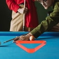 thumbnail image 4 of OUNONA Plastic Pool Triangle Rack in Red for Billiards Club Or Home Pool Table, 4 of 8