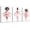 no54, variant on Black Ballerina Wall Art Set of 3 Afro Ballerina Nursery Decor African American Canvas Pink Ballet Prints Black Girls Dancer Picture for Girls Room (Brown, 12x16inchx3 Pieces)