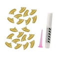 thumbnail image 3 of Almencla 20Pcs Cat Claw Covers Supplies Fashion Easy Application Useful Pet Nail Caps S, 3 of 8