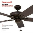 thumbnail image 3 of Honeywell Belmar 52" Bronze Indoor/Outdoor Ceiling Fan with 5 Blades, Pull Chains & Reverse Airflow, 3 of 11