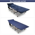 REDCAMP Folding Camping Cots with Pad for Adults, Portable Heavy Duty