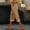 Beige, variant on BUIGTTKLOP Capri Pants for Women Drawstring High Waisted Cropped Lounge Pants Rolled Hem Straight Wide Leg Loose Fitted Summer Capris