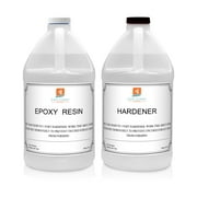Epoxy Resin 1 Gallon Kit (General Purpose) for Crystal Clear, Super Gloss Coating, Table Tops, Art Resin, Wood, Jewelry, Counter Tops, Casting Molds, Bar Tops, DIY!