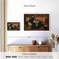 thumbnail image 4 of Elephant Stock Coffee World Map Wall Art - Horizontal Canvas Wall Art - Kitchen Wall Decor - Food And Drink Canvas - Teal And Brown Decor - 12" x 8", 4 of 8