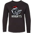 thumbnail image 3 of Inktastic Knights Long Sleeve Youth T-Shirt, 3 of 5