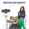 thumbnail image 3 of OULII 4Pcs Black Plastic Drum Cymbal Stand for Fastening and Stabilizing in Studio Sessions, 3 of 8