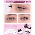 thumbnail image 3 of Kit de extensiones de pestañas OKAYLOVE Vixen 10-18 mm, 120 piezas, 3 of 8