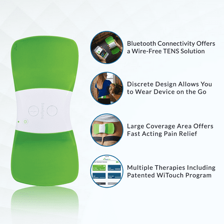 WiTouch Pro TENS Unit for Back Pain Relief