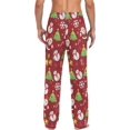 thumbnail image 2 of Hotbar Santa Claus Pajama Pants for Men Lounge Pants Lightweight Men Pajama Bottoms with Drawstring Pockets, 2 of 6