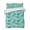 Turquoise, variant on Quilts King Size, Teal Geometric Soft Comforter Bedding Set for Bed, Modern Morocco Abstract Art Lightweight Quilted Bedspread with Pillow Cover(2 Pieces) for All Season, 96x106 Inch