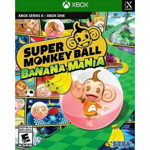 Super Monkey Ball Banana Mania Standard Edition for Xbox One and Xbox Series X [