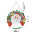 thumbnail image 4 of Cuadros Decorativos Decoraciones navideñas 5D DIY colgante de cristal de dibujos animados arte Wdftyju artesanal acrílico hecho a mano taladro de forma especial de un solo lado para el jardín del hogar, 4 of 4