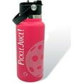 thumbnail image 3 of MAUI PICKLEBALL CO.™ Pickleball Water Bottle 32oz Pickleball Gifts Insulated Stainless Steel Pink Water Bottle, Bright Pink Water Bottle PickleBall Accessories, Pink Pickleball Bottle Viral TikTok, 3 of 6